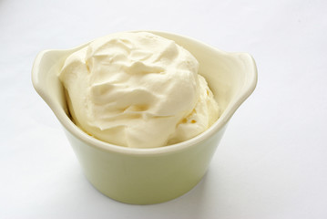 Fototapeta na wymiar Whipped cream