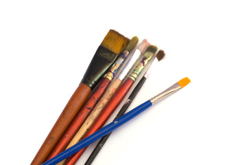 Fototapeta premium Artist's paint brushes.