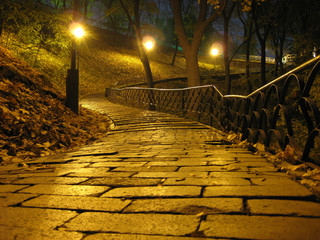 Walking on a dream