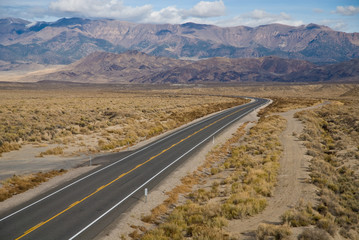 Deserted Desert Highway