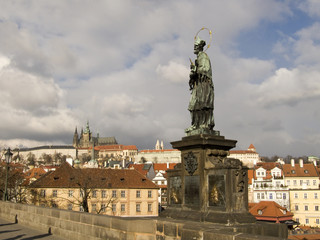 Statue du Pont Charles de Prague