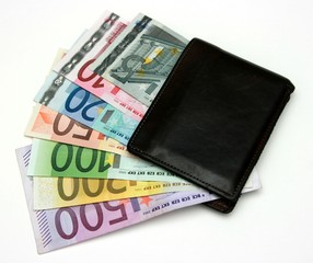 Wallet full of money