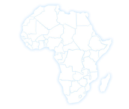 Carte Afrique Hollow