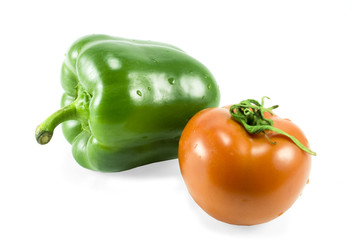 pepper and tomato