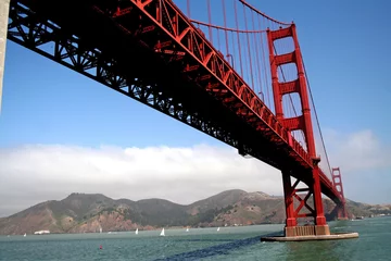 Papier Peint photo Lavable San Francisco Golden Gate from Ft. Mason