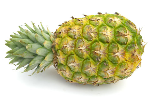 Ananas pineapple isolated on white background