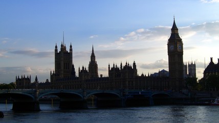 Fototapeta na wymiar Houses of Parliament - London