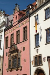 colorful houses in prague