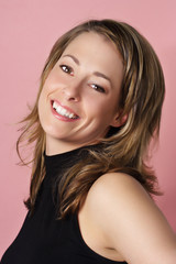 Naklejka premium attractive woman