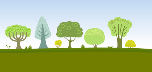 Fototapeta premium Trees
