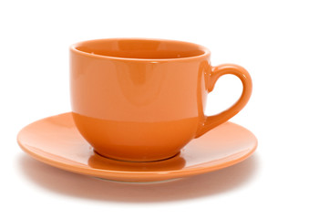 peachy tea cup