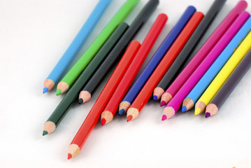 colored pencils