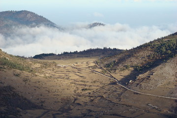 Mer de nuage,Haute vallée de l'aude