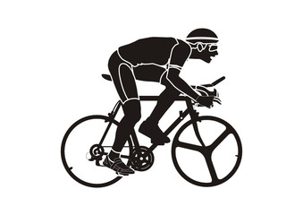Naklejka premium Ciclismo