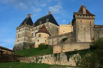 Fototapeta na wymiar Chateau de Biron, Dordogne, Francja