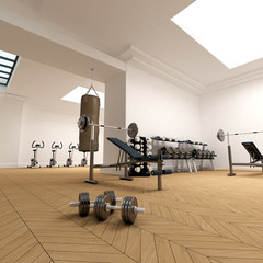 Gym room 01