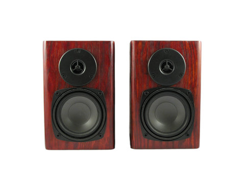 wooden loudspeakers stereo hi-fi