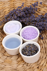 aromatic lavender bath