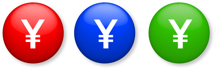 Obraz premium Yen Icon