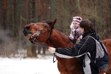 first experience - little rider