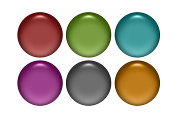 Bottoni web metallici