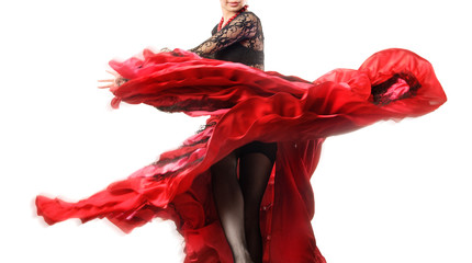 Elegant flamenco