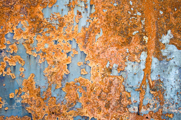 iron sheet with rust