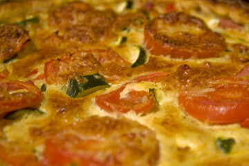 tourte tomate fromage