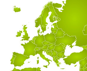 mapa europe © António Duarte