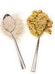 glutenfreiem perlgraupen/gersten risotto