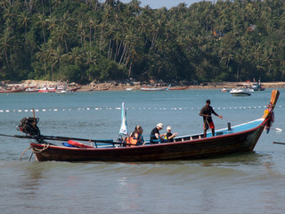 Thai fisherman boat