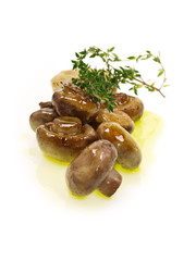 antipasti champignon und knoblauch