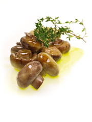 antipasti champignon und knoblauch