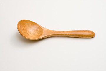 Japanese wooden tablespoon