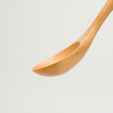 Japanese wooden tablespoon