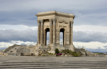 Fototapeta na wymiar Monument of Peyrou, Montpellier