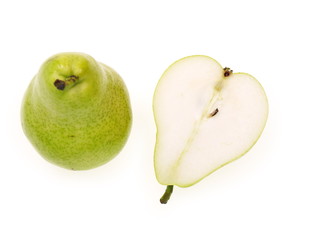 grüne birnen