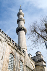 SultanAhmet (blue) mosque, Istanbul, Turkey.