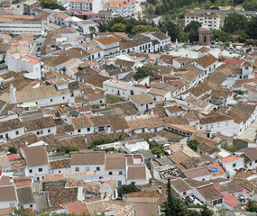 Fototapeta na wymiar Weißes Dorf in Andalusien
