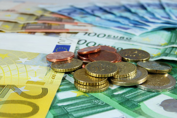 pi&egrave;ces de monnaies et billets