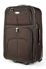 Black Mid Size Luggage Suitcase On Wheels