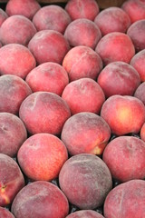 Peaches in Supermarket