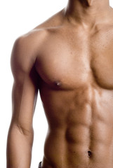 Fototapeta premium fitness model