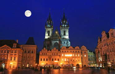 The famous Old Town Square