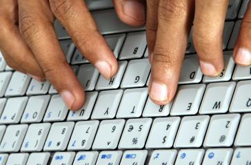 Typing a message
