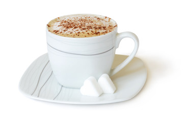 tazza con cappuccino