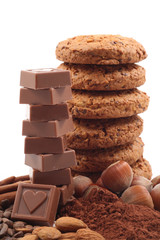 cookies and chocolate