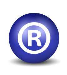 Trademark Symbol - blue