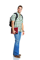 Naklejka premium Student