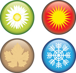 4 seasons icons